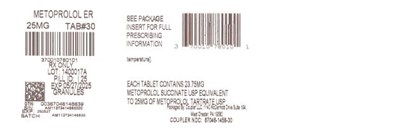 Label (Meto Er 25mg)
